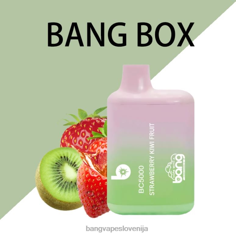 Bang Vape Box BC5000 5% nic 5000 puffs pero type-c za ponovno polnjenje za enkratno uporabo PN4LX9 - Bang Vape Ljubljana
