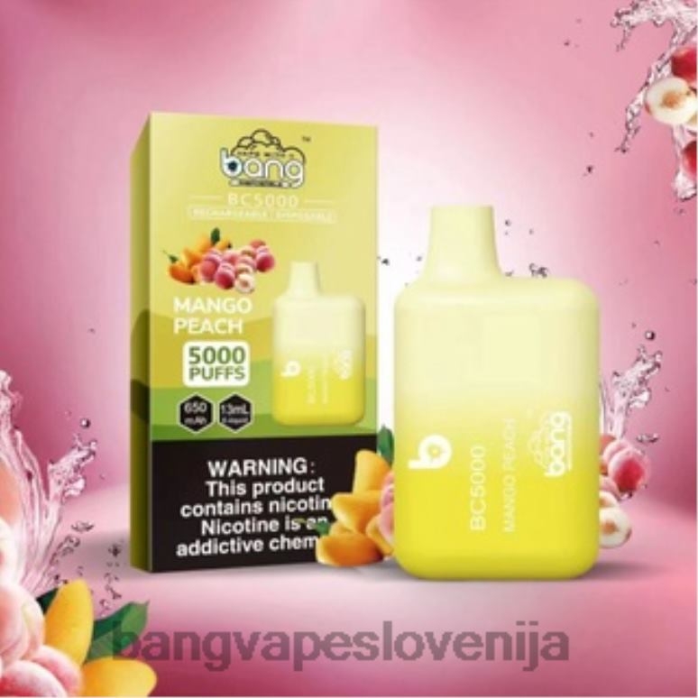 Bang Vape Box BC5000 5% nic 5000 puffs pero type-c za ponovno polnjenje za enkratno uporabo PN4LX9 - Bang Vape Ljubljana