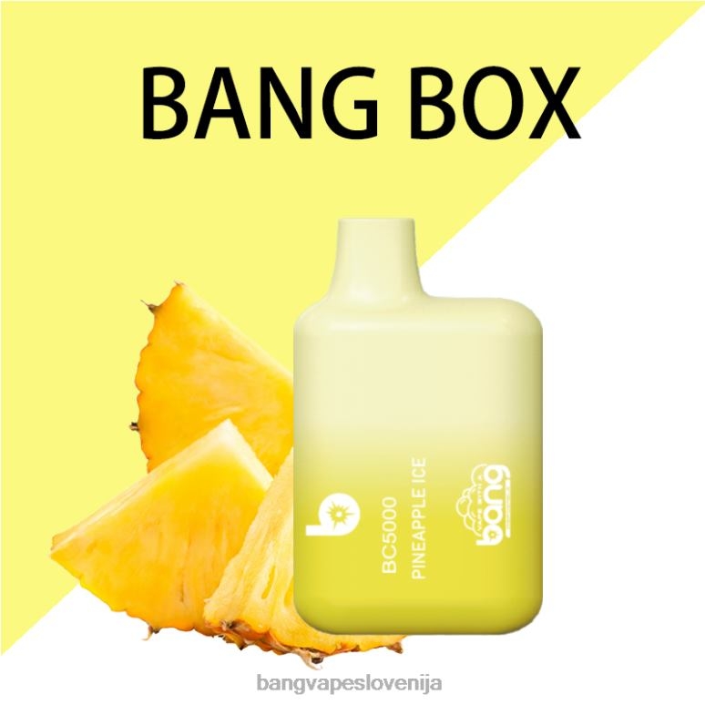 Bang Vape Box BC5000 5% nic 5000 puffs pero type-c za ponovno polnjenje za enkratno uporabo PN4LX9 - Bang Vape Ljubljana