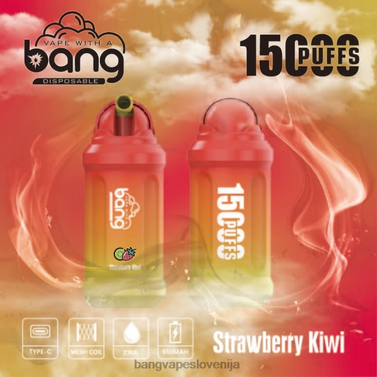 Bang Vape 15000 vpihov za enkratno uporabo PN4LX1 - Vape Gang Flavors