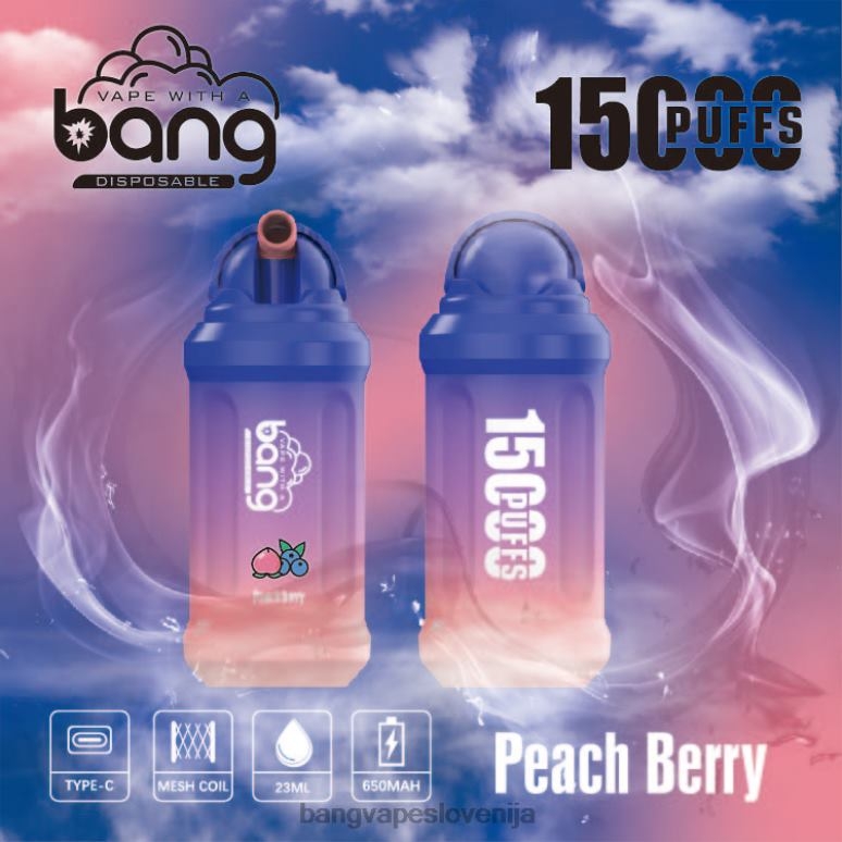 Bang Vape 15000 vpihov za enkratno uporabo PN4LX1 - Vape Gang Flavors