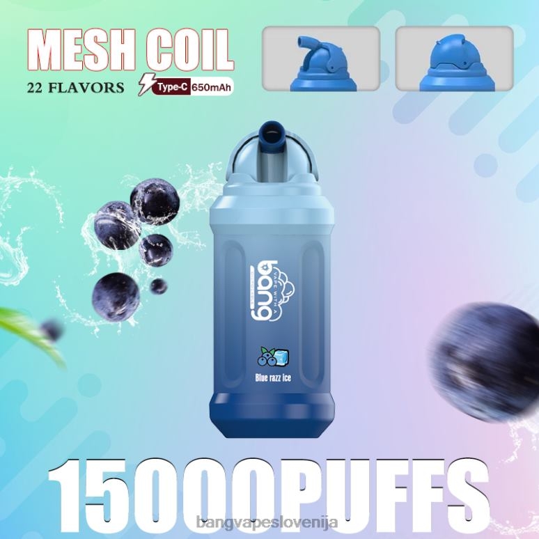Bang Vape 15000 vpihov za enkratno uporabo PN4LX1 - Vape Gang Flavors