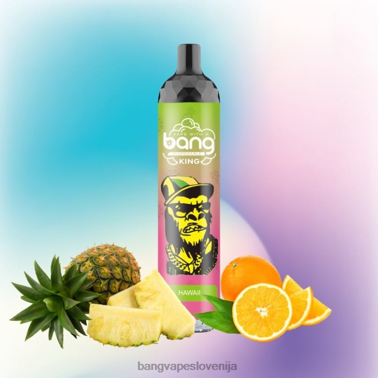 Bang Vape King 6000 vpihov 5 % nic polnilna tip-c za enkratno uporabo PN4LX8 - Bang Vape Slovenija