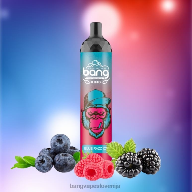 Bang Vape King 6000 vpihov 5 % nic polnilna tip-c za enkratno uporabo PN4LX8 - Bang Vape Slovenija