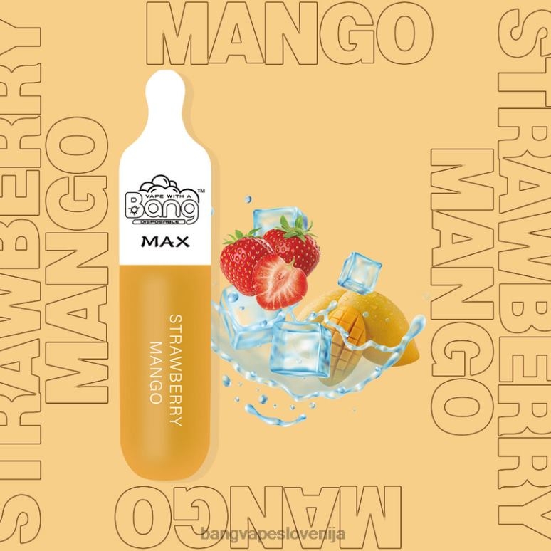 Bang Vape Max 5000 puff bar za enkratno uporabo PN4LX10 - Vape Gang Slovenija