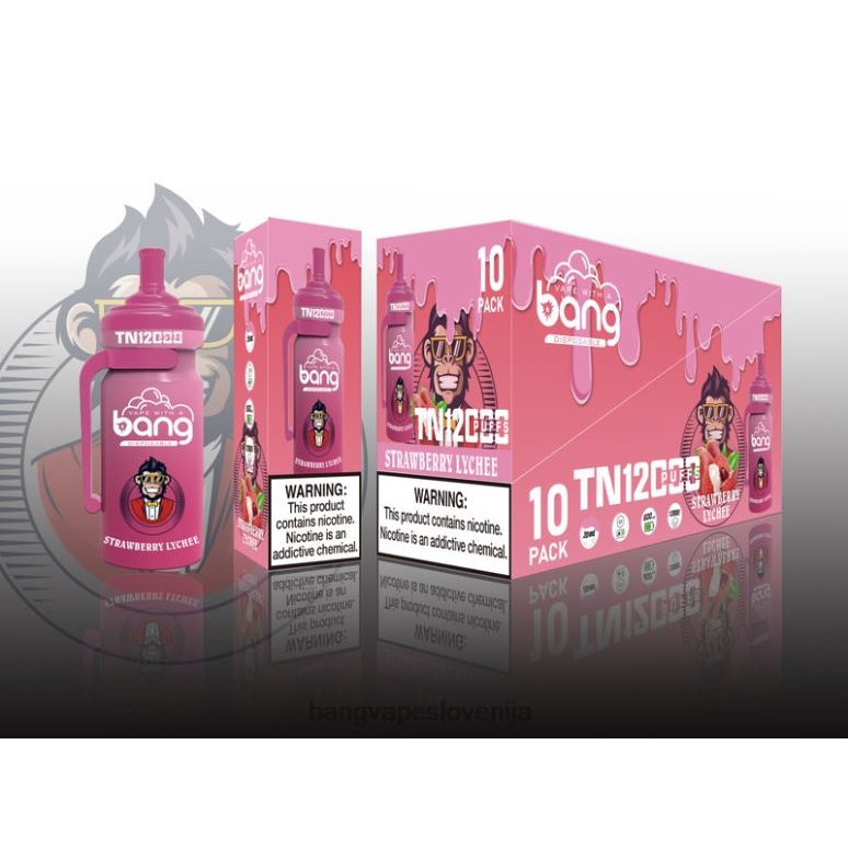 Bang Vape TN12000 pod z mrežasto tuljavo za enkratno uporabo PN4LX5 - Bang Vape Flavors