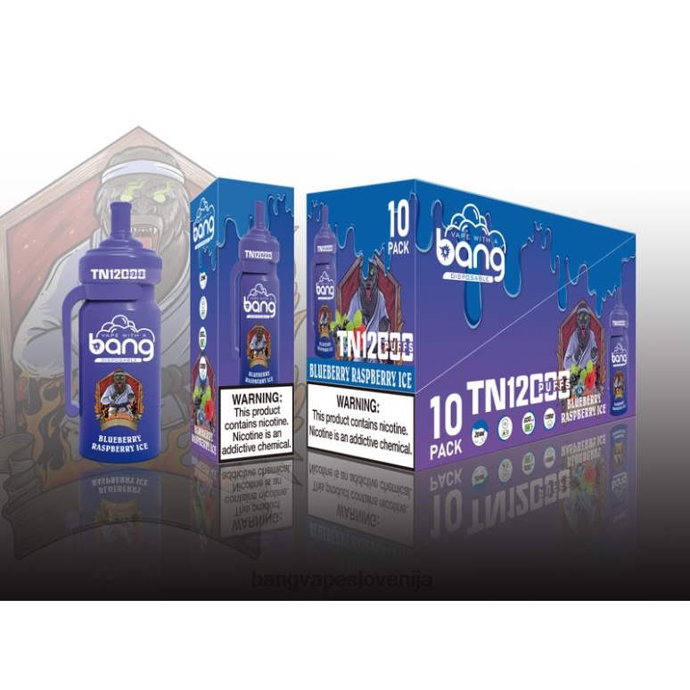 Bang Vape TN12000 pod z mrežasto tuljavo za enkratno uporabo PN4LX5 - Bang Vape Flavors