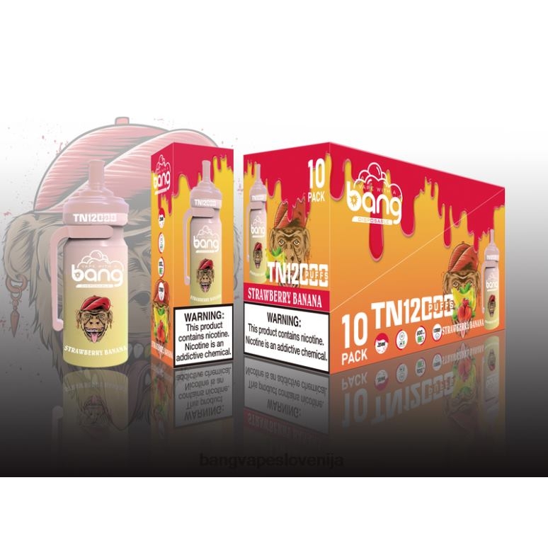 Bang Vape TN12000 pod z mrežasto tuljavo za enkratno uporabo PN4LX5 - Bang Vape Flavors
