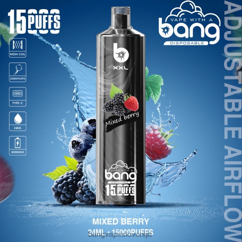 Bang Vape XXL 15000 vpihov za enkratno uporabo PN4LX2 - Bang Box Vape Cena