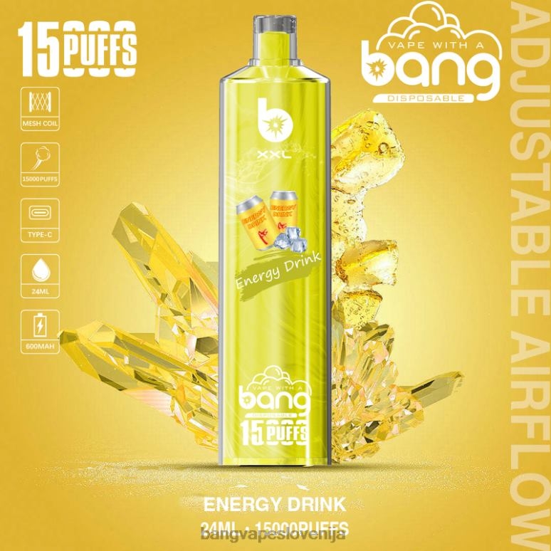Bang Vape XXL 15000 vpihov za enkratno uporabo PN4LX2 - Bang Box Vape Cena
