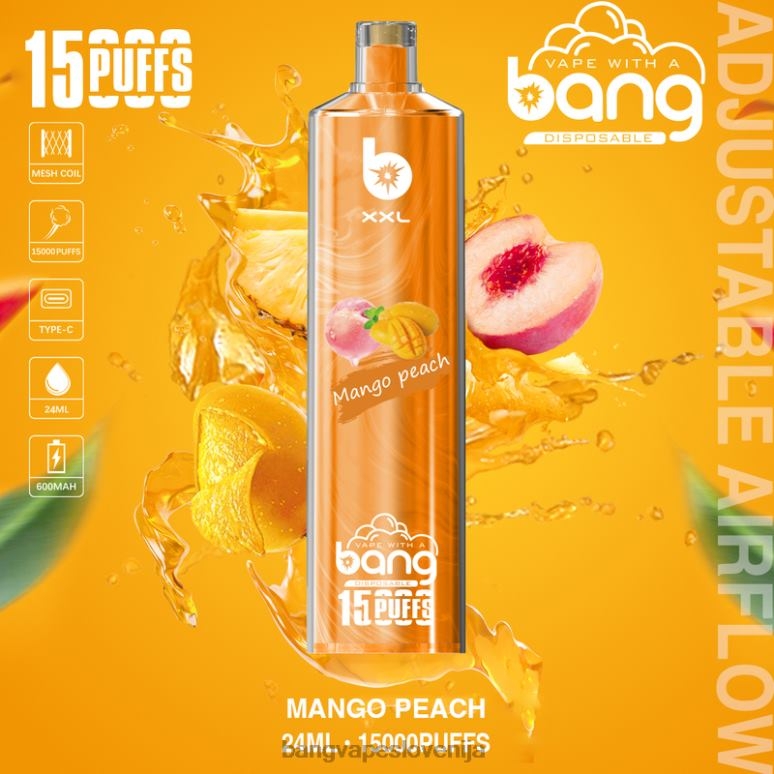 Bang Vape XXL 15000 vpihov za enkratno uporabo PN4LX2 - Bang Box Vape Cena