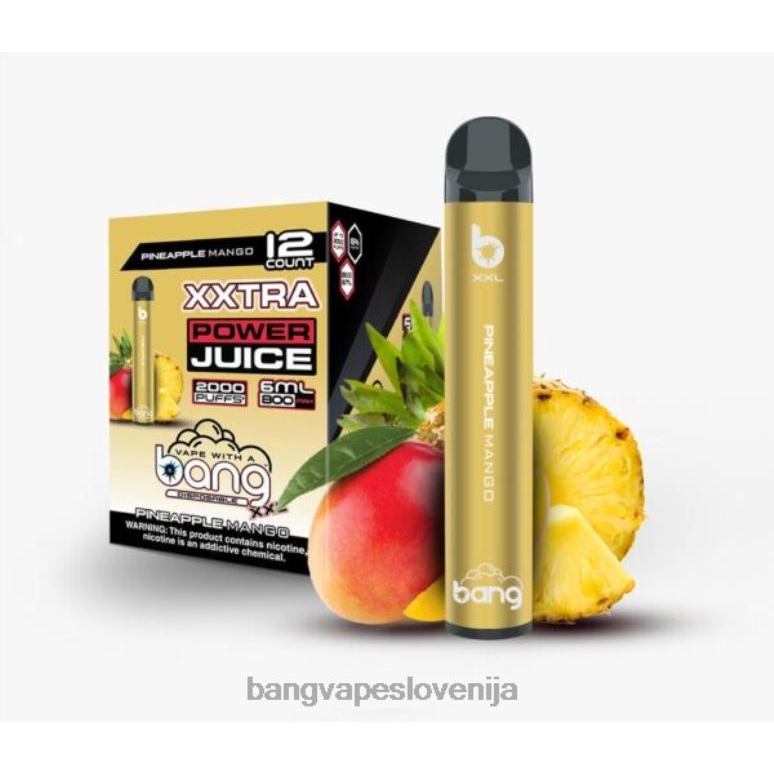 Bang Vape XXL 2000 vpihov ananas mango PN4LX21 - Vape Gang Flavors