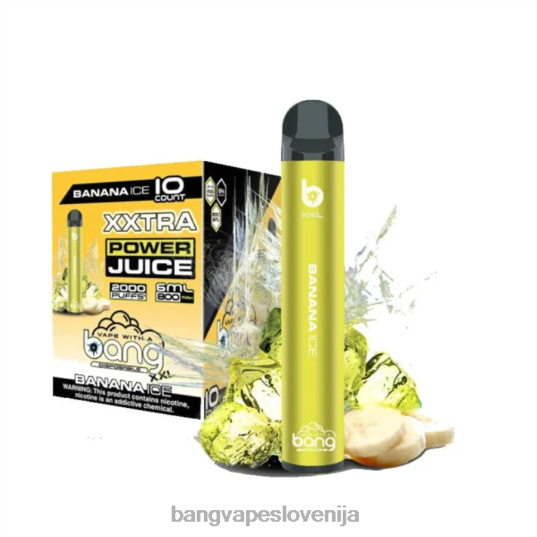 Bang Vape XXL 2000 vpihov bananin led PN4LX13 - Vape Gang Disposables