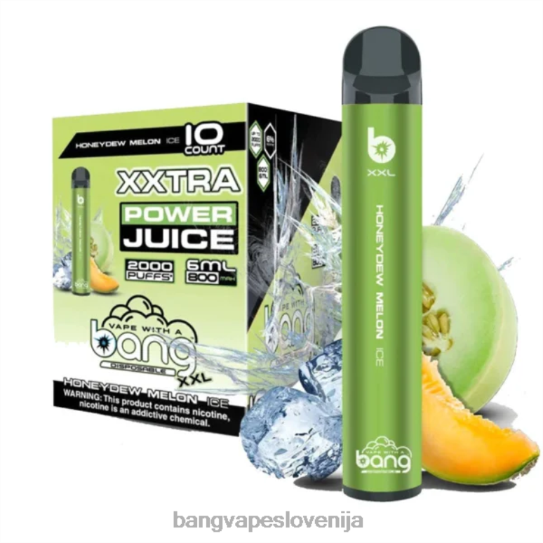 Bang Vape XXL 2000 vpihov led iz melone PN4LX18 - Bang Vape Slovenija