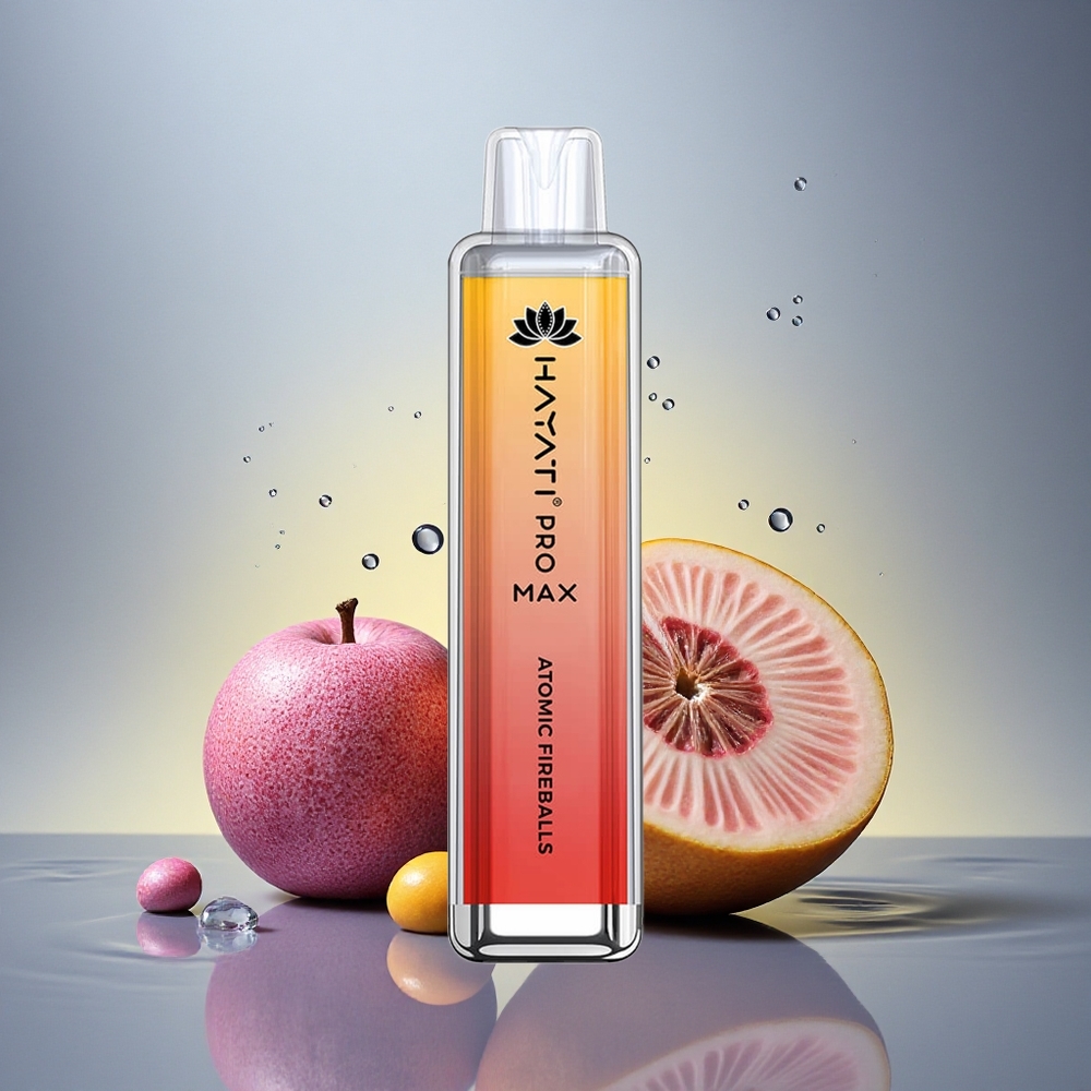 Hayati Pro Max 4000 Puffs Atomske Ognjene Krogle z 2ml Rezervoarjem in 1400mAh Baterijo