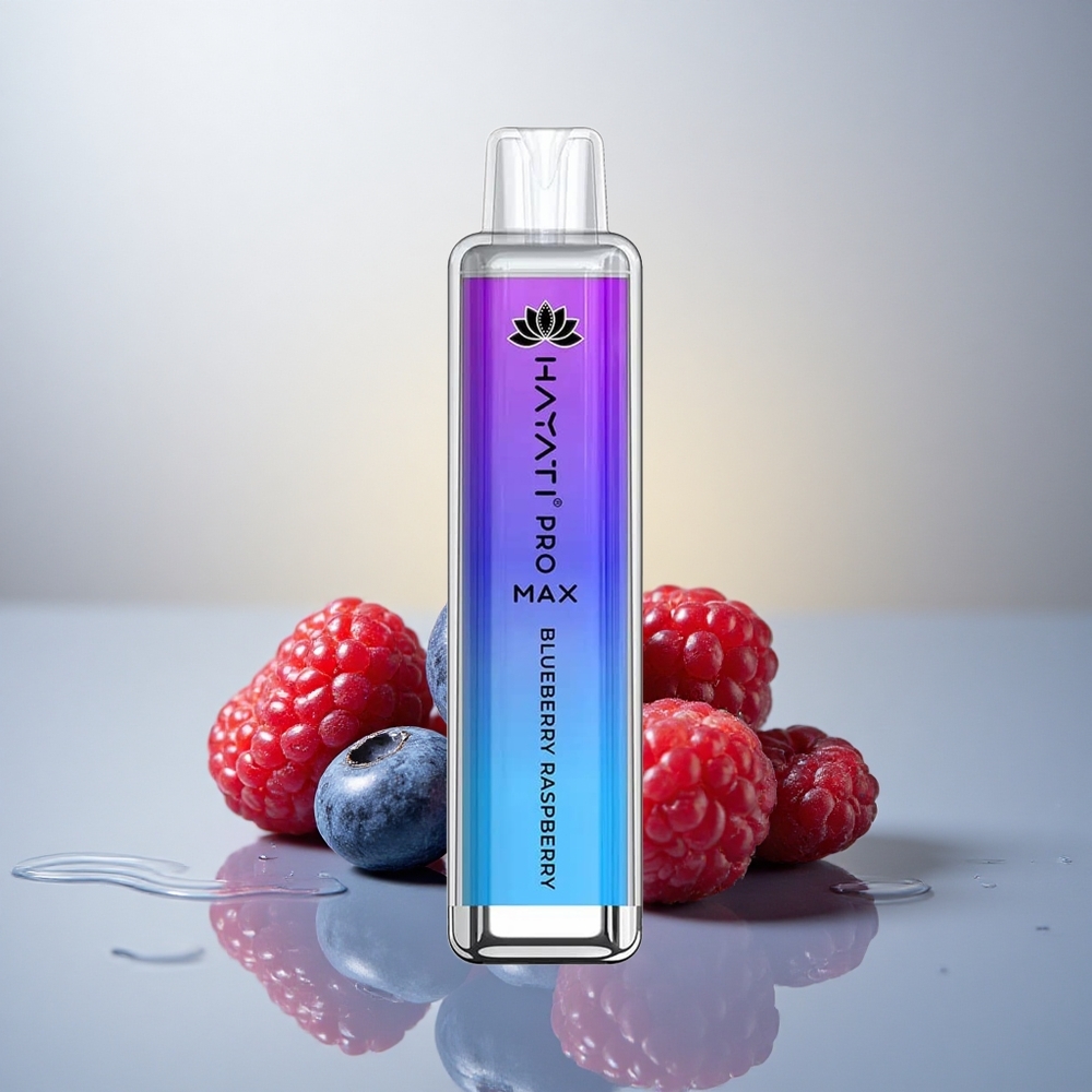 Hayati Pro Max 4000 Puffs Borova Malina 1400mAh 2ml Rechargeable