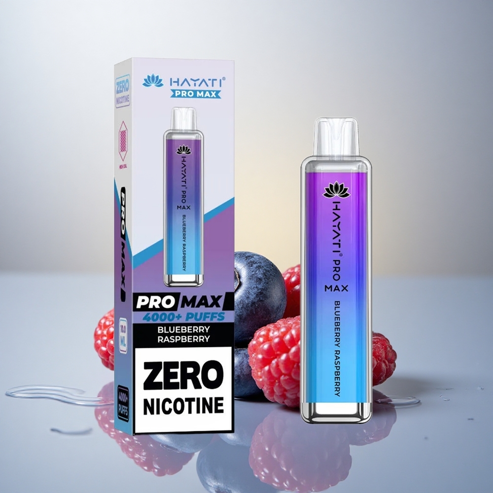 Hayati Pro Max 4000 Puffs Borova Malina 1400mAh 2ml Rechargeable