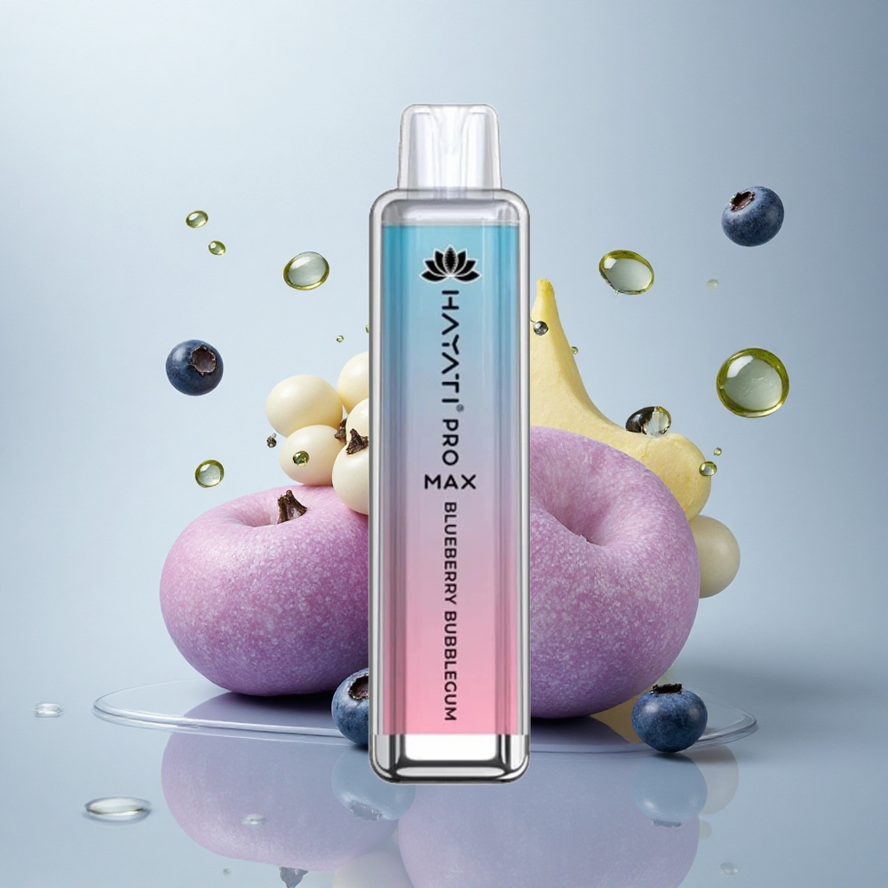 Hayati Pro Max 4000 Puffs Borova Mehurčna Guma z 5% nikotina in 1400mAh baterijo