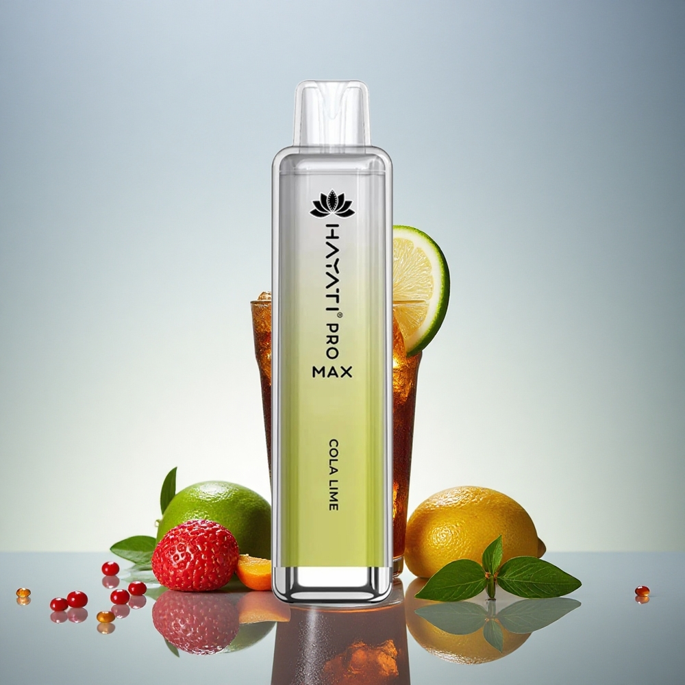 Hayati Pro Max 4000 Puffs Cola Lime Z 2% Nikotina 1400mAh