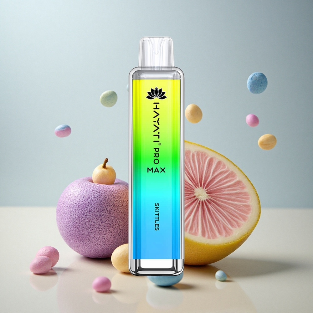 Hayati Pro Max 4000 Puffs Hayati Kristalni Vape z 1400mAh in 2ml posodo
