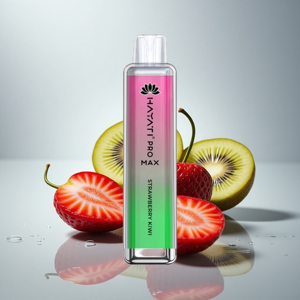 Hayati Pro Max 4000 Puffs Jagoda Kivi Dual Coil 1400mAh