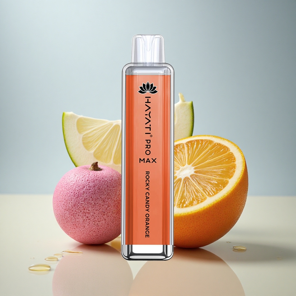 Hayati Pro Max 4000 Puffs Karamelizirani Pomarančni Dual Mesh 1400mAh