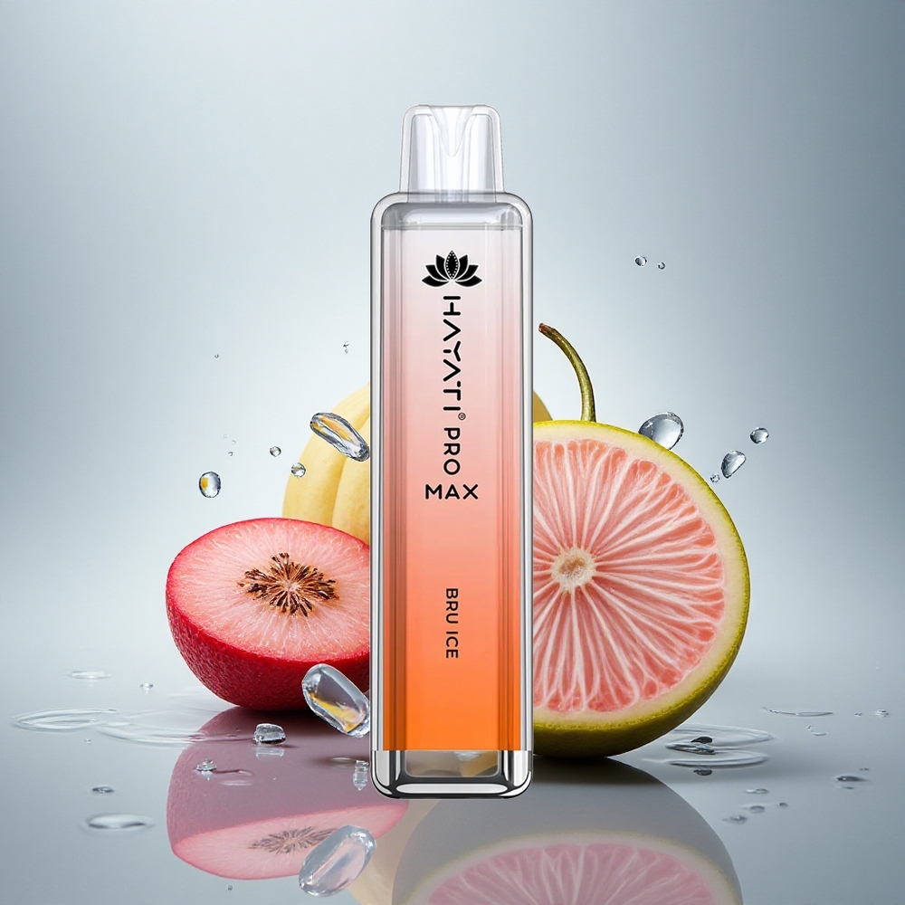 Hayati Pro Max 4000 Puffs Ledena Moč 2ml 1400mAh