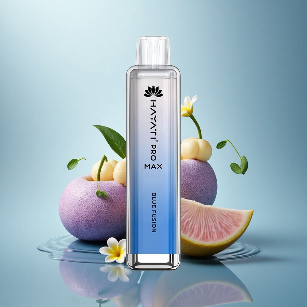 Hayati Pro Max 4000 Puffs Modra Fuzija Dual Coil 1400mAh