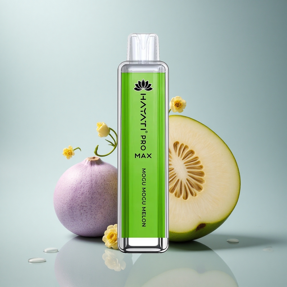 Hayati Pro Max 4000 Puffs Mogu Mogu Melon Dual Coil 1400mAh 2ml