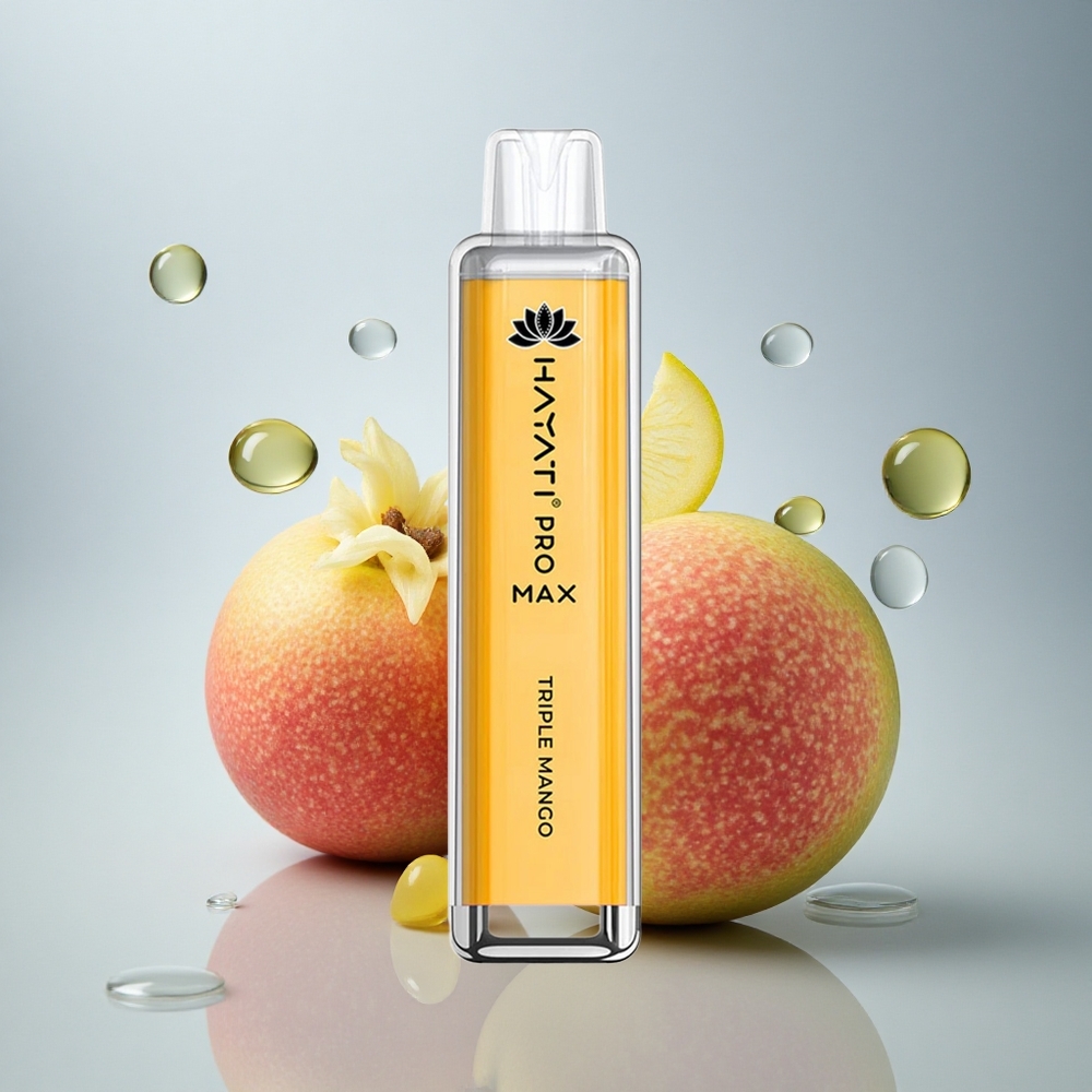 Hayati Pro Max 4000 Puffs Trojni Mangov 2ml 1400mAh