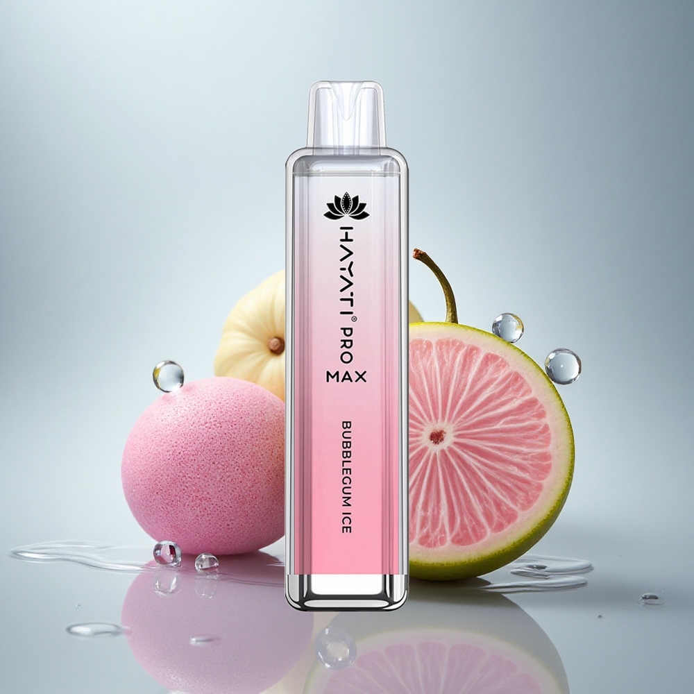 Hayati Pro Max 4000 Puffs Žvečilni Ledeni Dual 1.1 Ohm 1400mAh