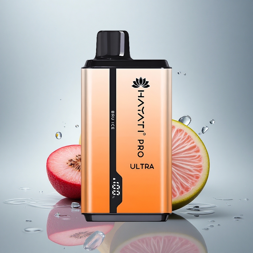 Hayati Pro Ultra 15000 Puffs Bru Led 850mAh 24ml 2% nikotina