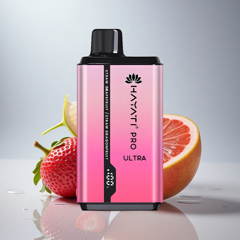 Hayati Pro Ultra 15000 Puffs Jagoda Grenivka Jagoda Zmajevce 850mAh 2% nikotina
