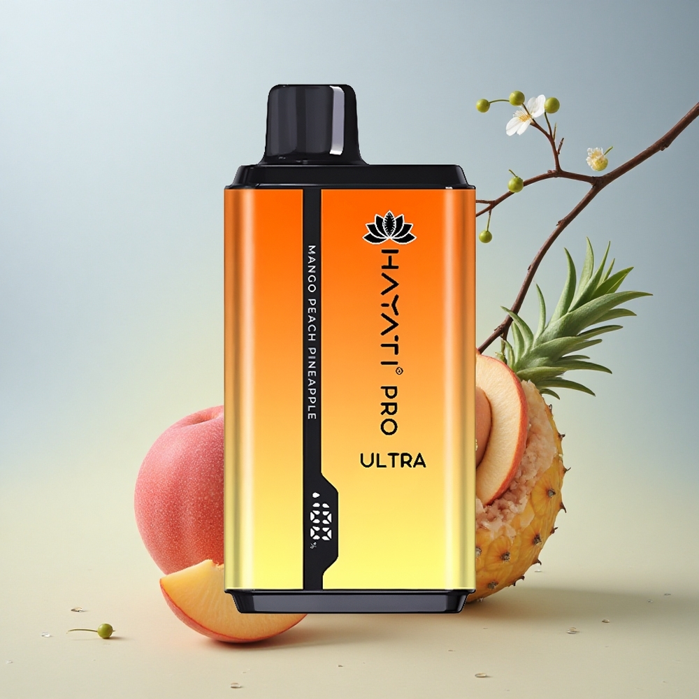 Hayati Pro Ultra 15000 Puffs Mango Breskev Ananas z 850mAh