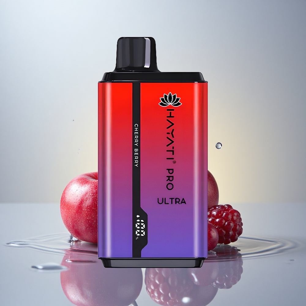Hayati Pro Ultra 15000 Puffs Češnjev Jagoda 850mAh 2% nikotina