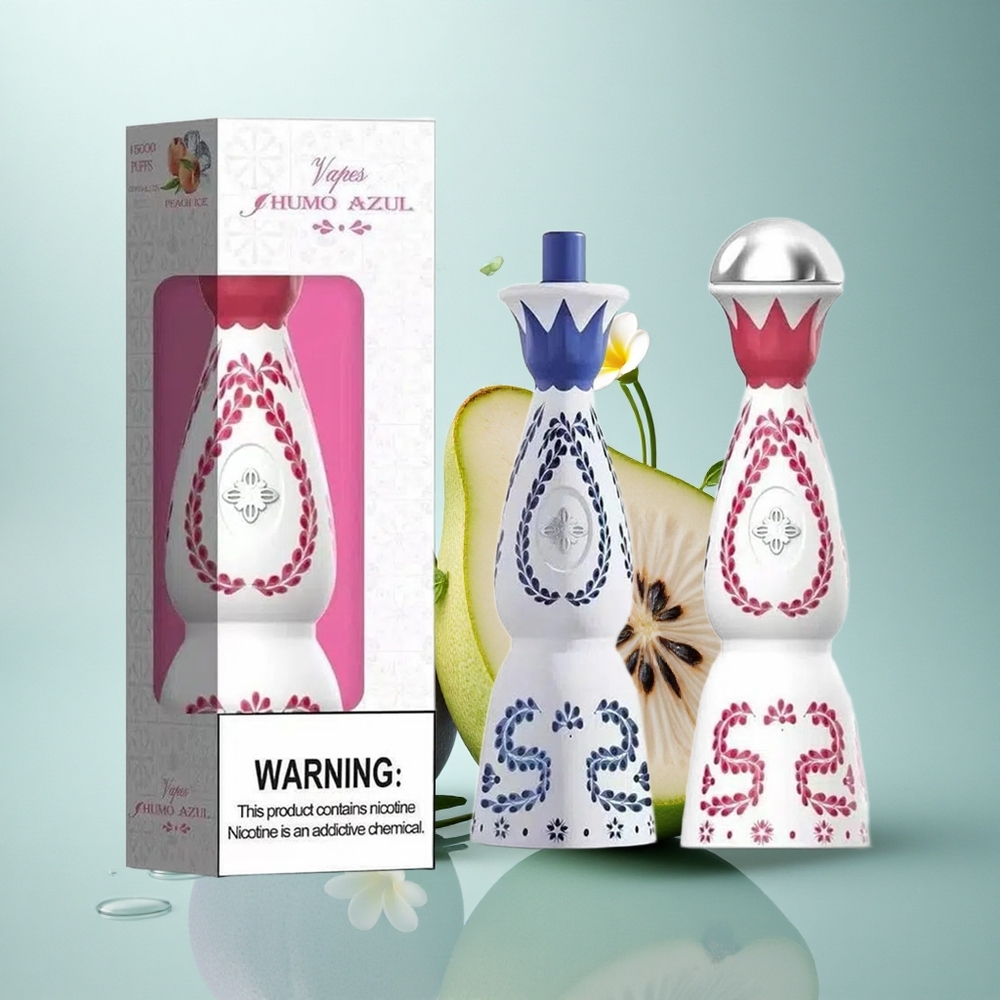 Humo Azul 15000 Puffs Hladni Poperek z 5 % nikotina in 500mAh baterijo