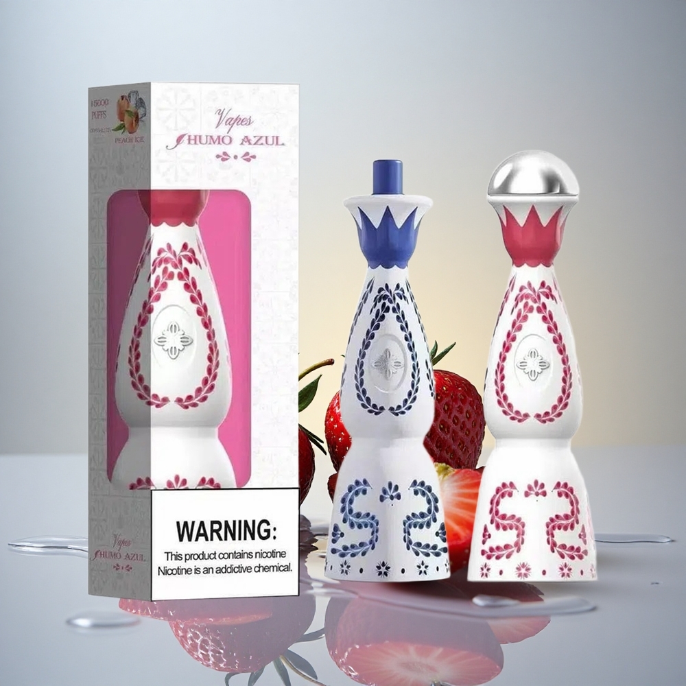 Humo Azul 15000 Puffs Jagodi Medvedek 5% nikotina 500mAh