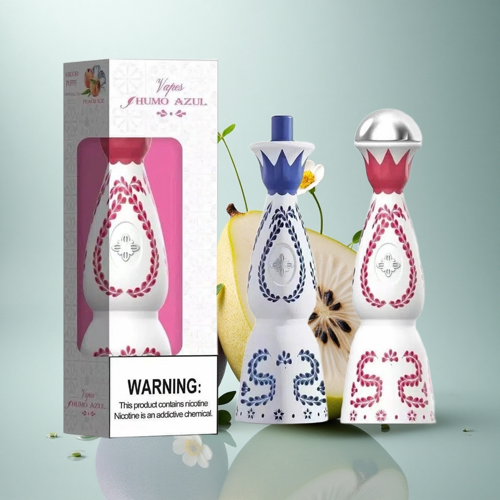 Humo Azul 15000 Puffs Medvedek Z Meta 5% Nikotina 500mAh