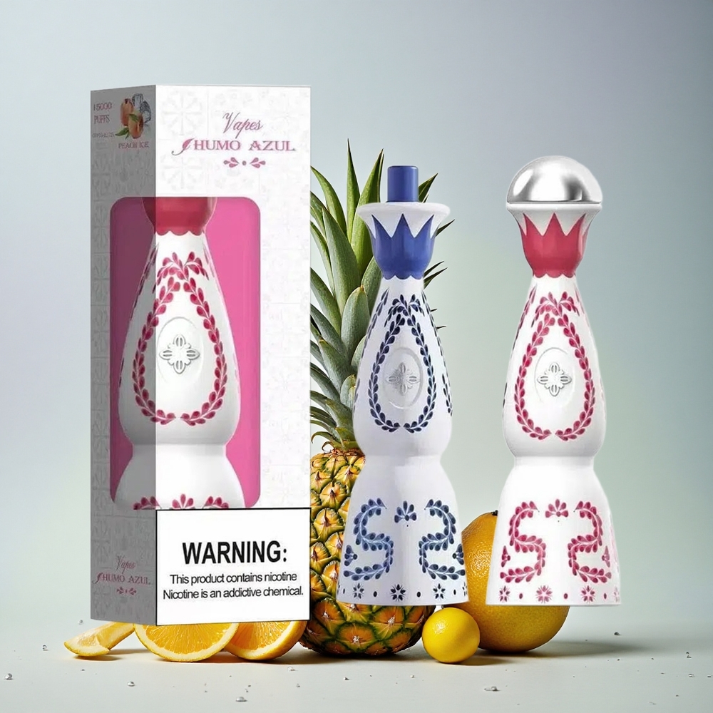 Humo Azul 15000 Puffs Tropski Ananas z 5% nikotina in 500mAh baterijo