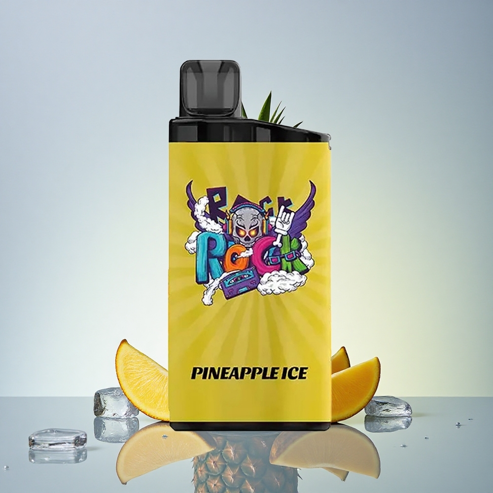 IGET Bar 3500 Puffs Ananasov Led 1400 mAh Mesh Coil