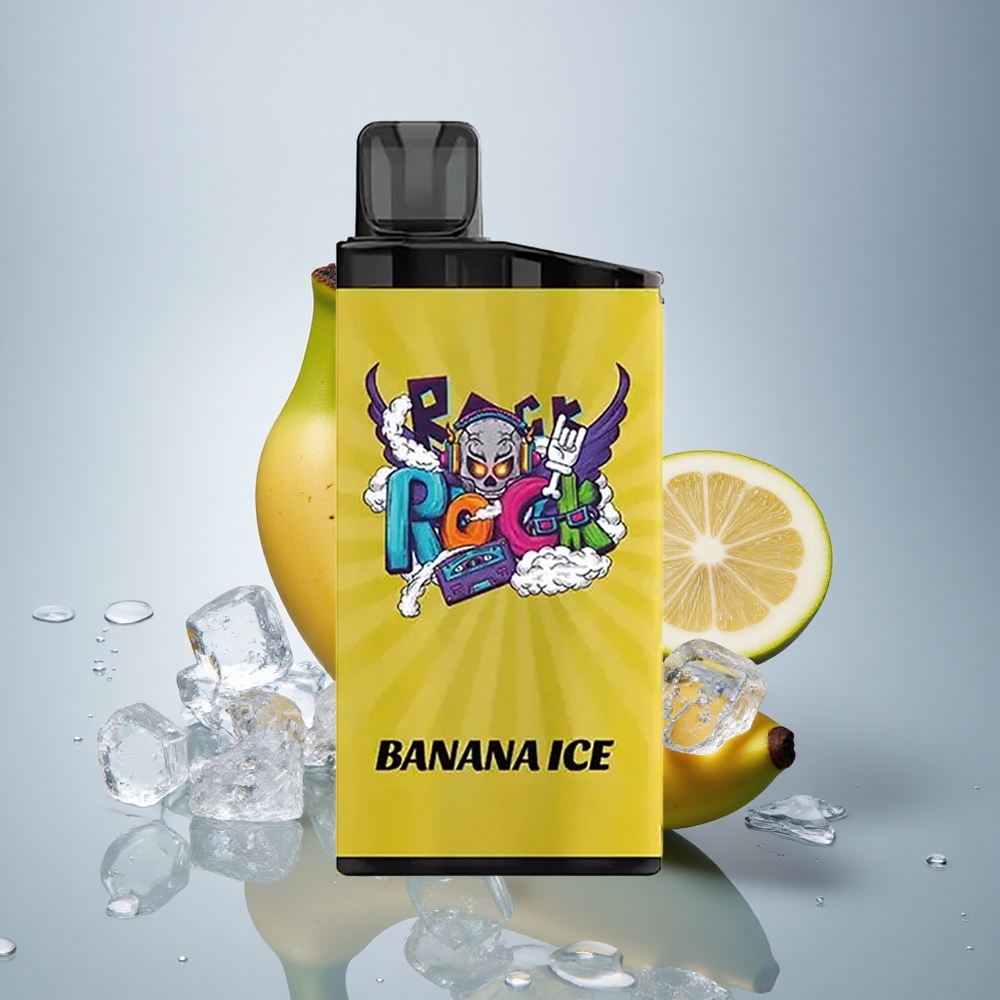 IGET Bar 3500 Puffs Banana Led 1400 mAh 1,2 Ohm Mrežna Tuljava