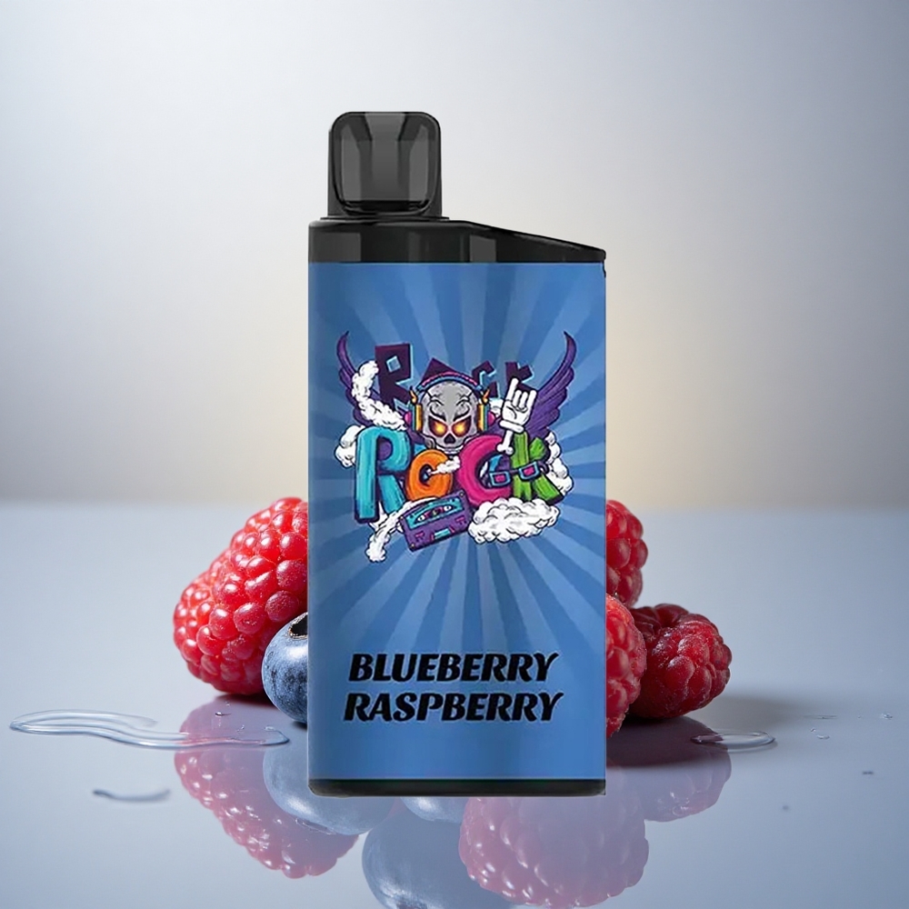 IGET Bar 3500 Puffs Boravnica Malina 1400 mAh Mesh Coil