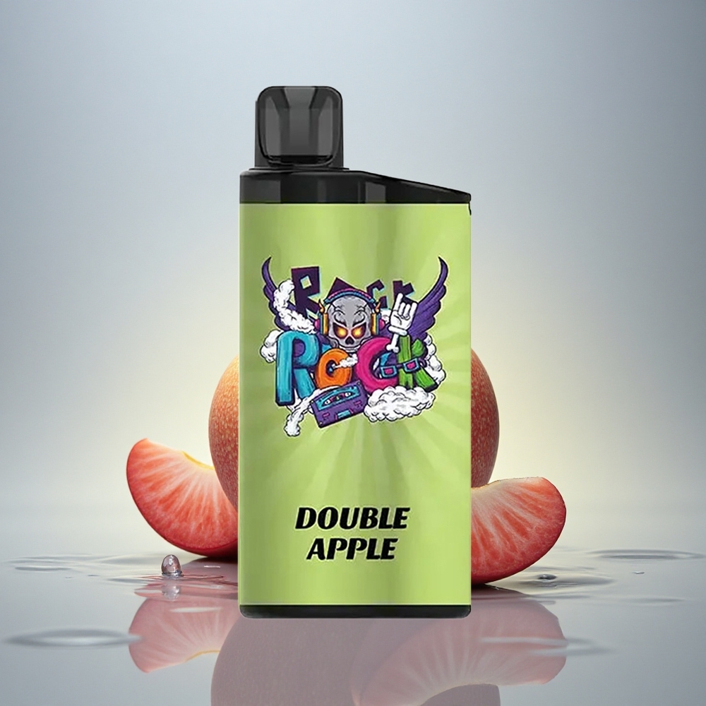 IGET Bar 3500 Puffs Dvojno Jabolko 1400 mAh Mesh