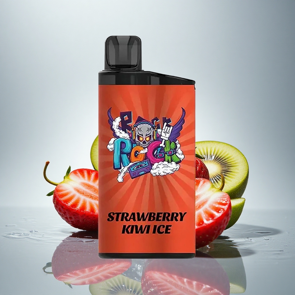 IGET Bar 3500 Puffs Jagoda Kivi Led 1400 mAh Mesh Coil