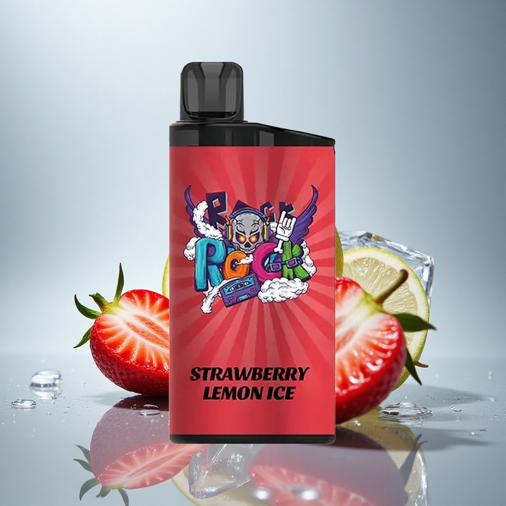 IGET Bar 3500 Puffs Jagodno Limetni Ledeni z 1400 mAh