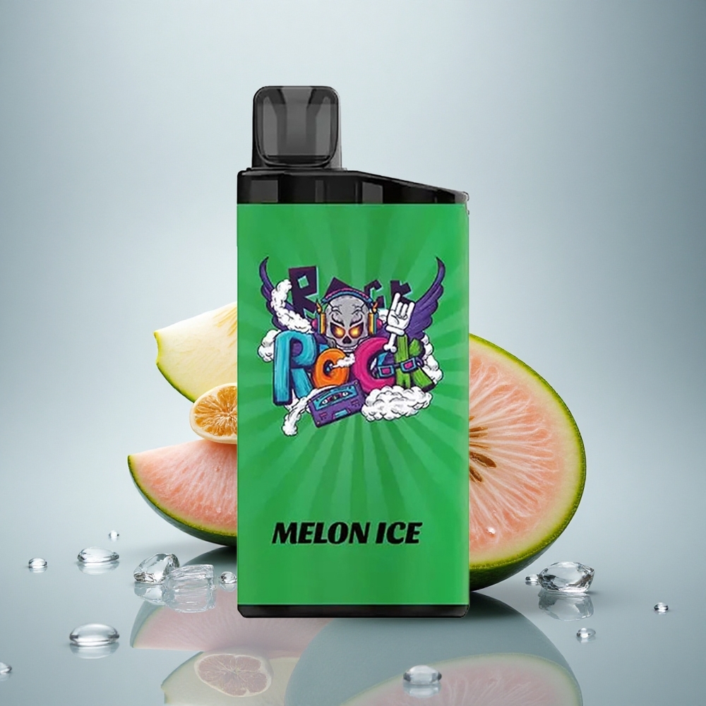 IGET Bar 3500 Puffs Lubenikasti Led z 1400 mAh in 1,2 Ohm Mesh Coil