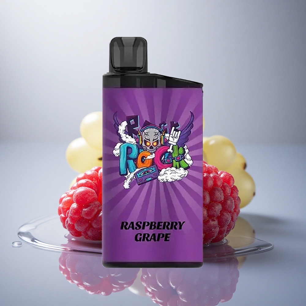 IGET Bar 3500 Puffs Malina Grozdje 1400 mAh Mesh Coil