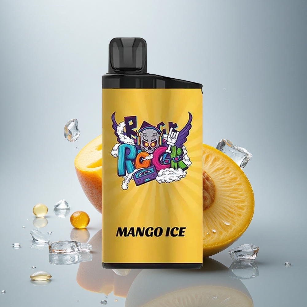 IGET Bar 3500 Puffs Mango Ledene 1400 mAh Mesh Coil