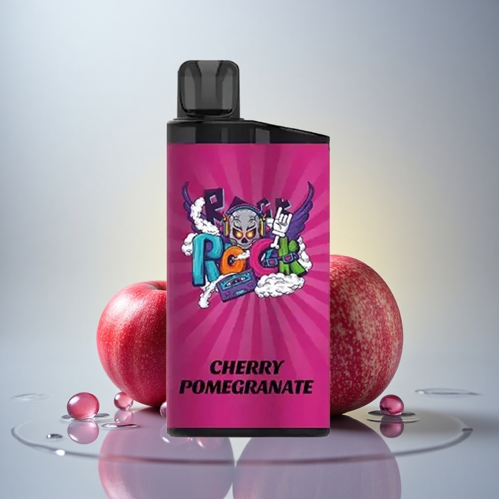 IGET Bar 3500 Puffs Češnja Granatova 1400 mAh Mesh Coil