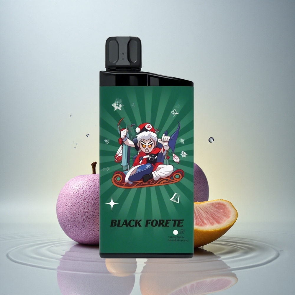 IGET Bar 3500 Puffs Črni Gozd 1400 mAh 1.2 Ohm Mrežna Tuljava